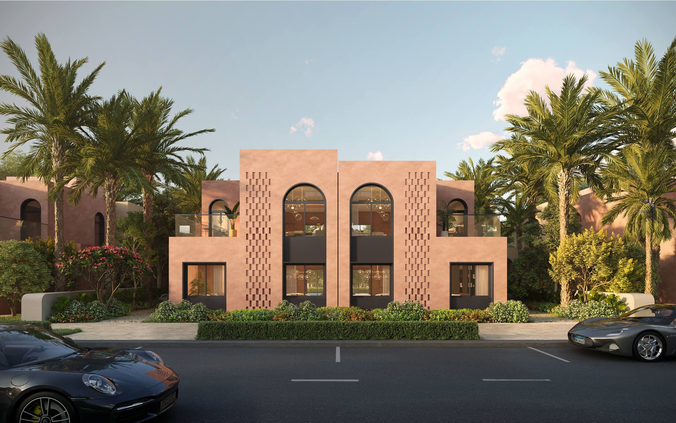 أوجامي — توين هاوس — الواجهة الأمامية